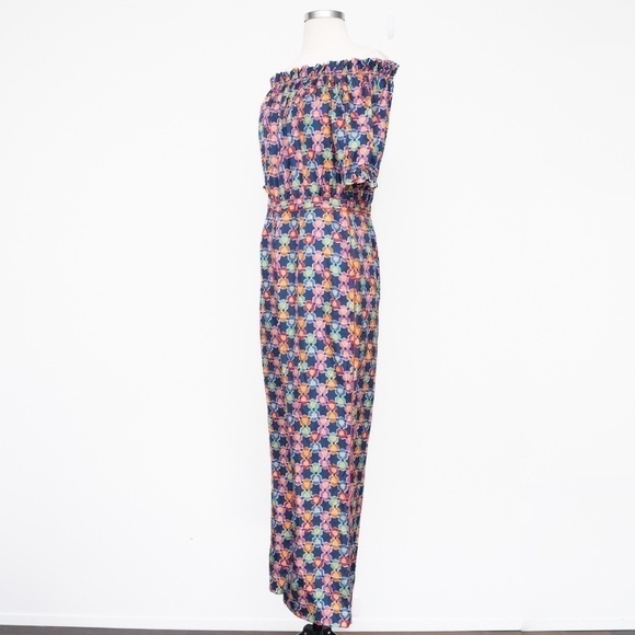 Saloni. Juli B Silk Jumpsuit. - Picture 5 of 15